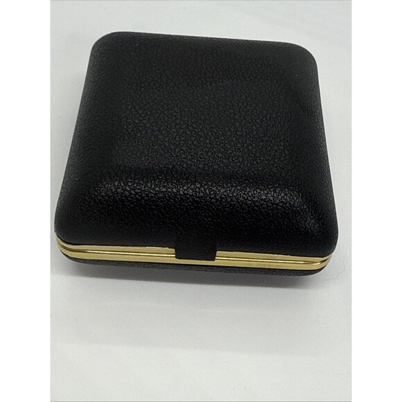 Vintage Equity Travel Alarm Clock Fold Up Style Black Case Works Glow In Dark - Picture 10 of 11